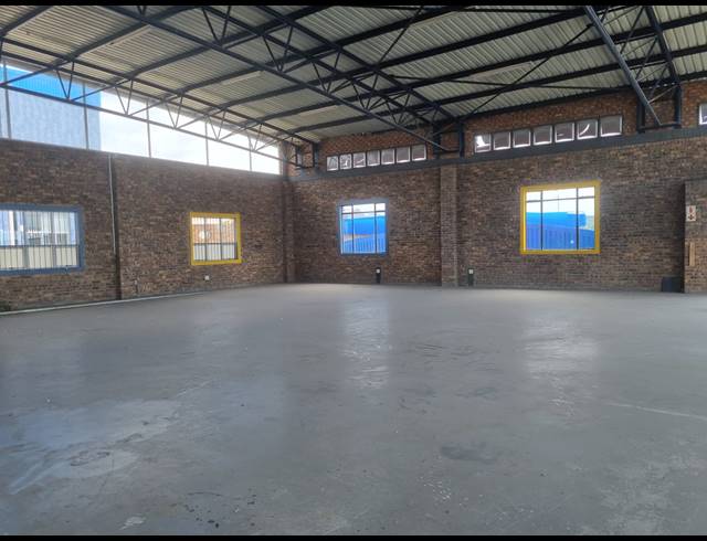 630M² WORKSHOP TO LET IN NELSPRUIT CENTRAL